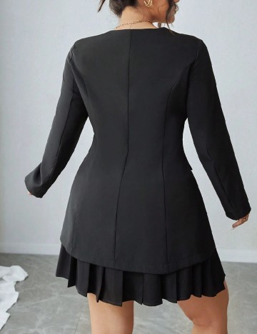 Sacou SHEIN CURVE, negru