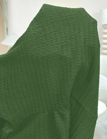 Rochie lunga SHEIN Maternity, verde