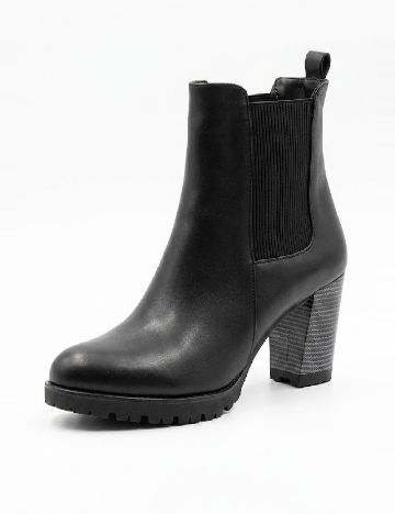 Botine Riccon, negru