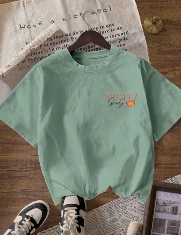 Tricou SHEIN, verde