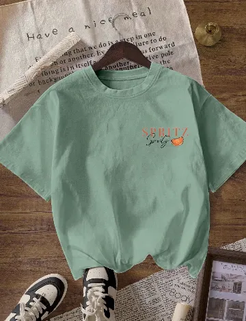 Tricou SHEIN, verde