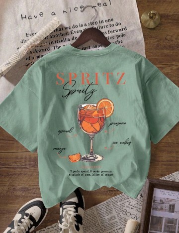 Tricou SHEIN, verde