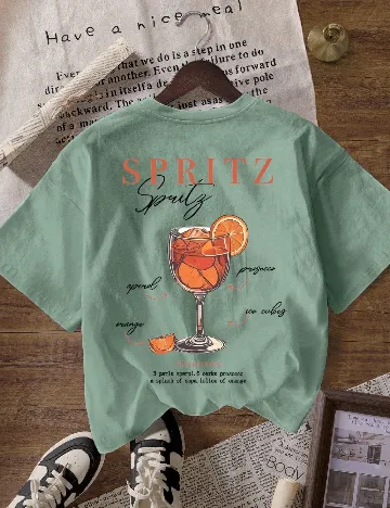 Tricou SHEIN, verde