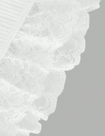 Top SHEIN, alb