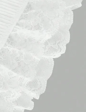 Top SHEIN, alb