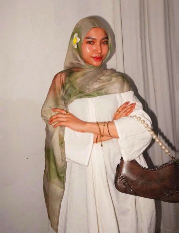 Esarfa SHEIN, verde