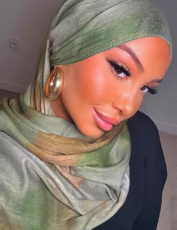 Esarfa SHEIN, verde