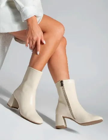 Botine Marjin, crem