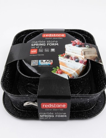 Set tavi cu arc pentru prajituri 2 bucati Redstone, negru