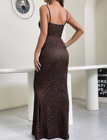 Rochie lunga SHEIN, animal print