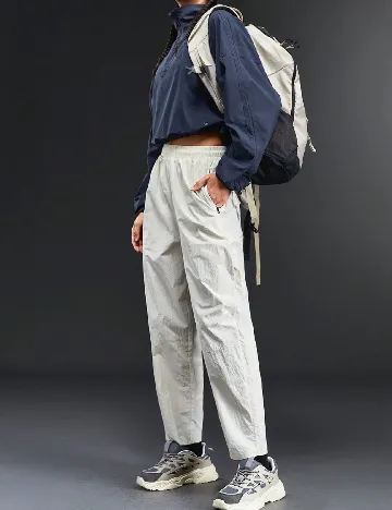Pantaloni SHEIN, ecru
