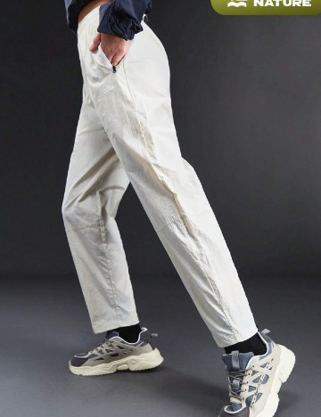 Pantaloni SHEIN, ecru