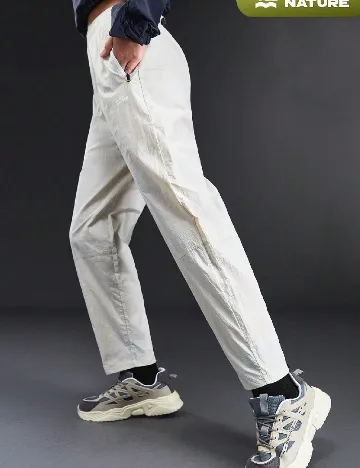 Pantaloni SHEIN, ecru