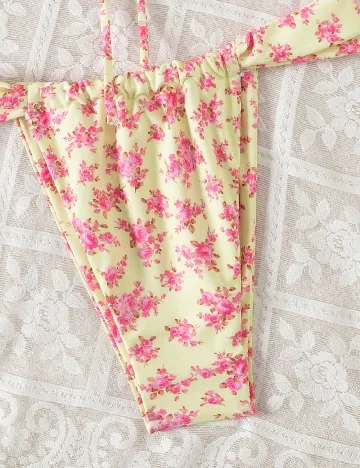 Costum de baie SHEIN, floral print