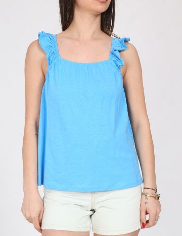 Top Zara, albastru