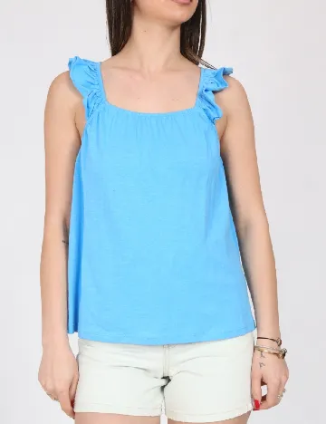 Top Zara, albastru