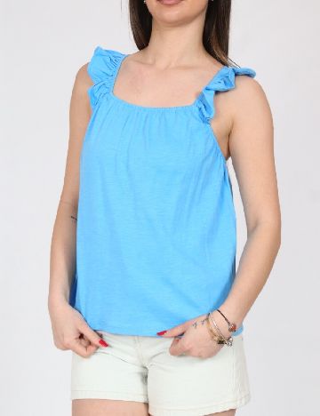 Top Zara, albastru