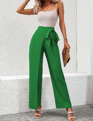Pantaloni SHEIN, verde