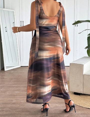 Rochie lunga SHEIN CURVE, mix culori