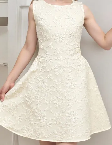 Rochie Shein Kids, crem