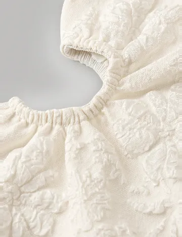 Rochie Shein Kids, crem