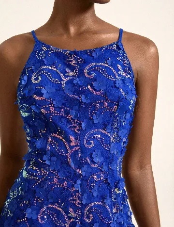 Rochie scurta Aveloria, albastru