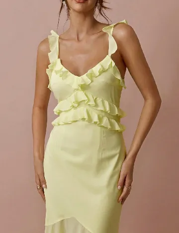 Rochie lunga SHEIN, galben