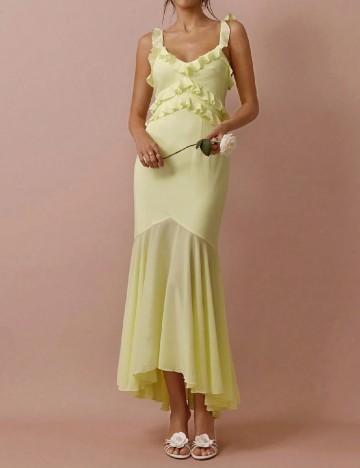 Rochie lunga SHEIN, galben