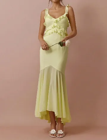 Rochie lunga SHEIN, galben