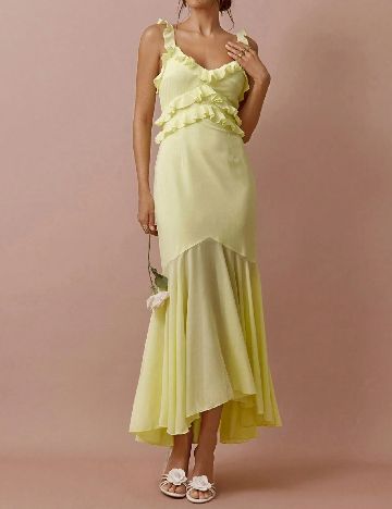 Rochie lunga SHEIN, galben
