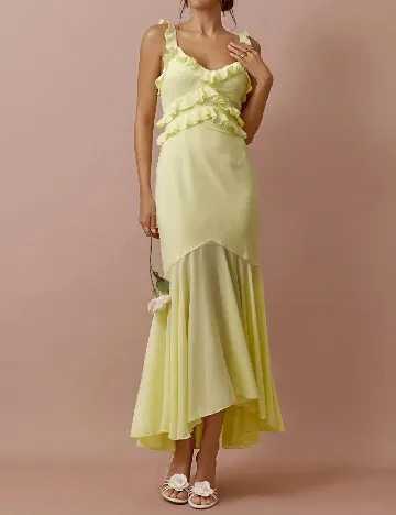 Rochie lunga SHEIN, galben