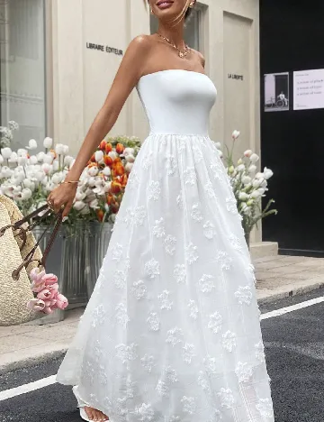 Rochie lunga SHEIN, alb