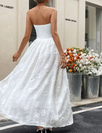 Rochie lunga SHEIN, alb