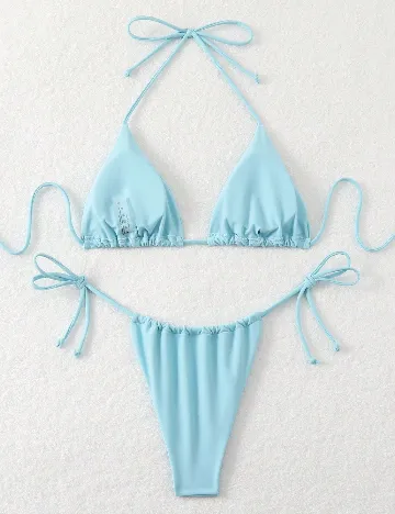 Costum de baie SHEIN, albastru