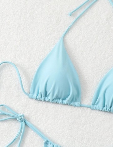 Costum de baie SHEIN, albastru