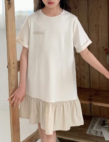 Rochie Dazy, crem