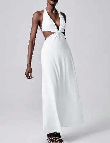Rochie lunga SHEIN, alb