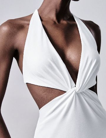 Rochie lunga SHEIN, alb