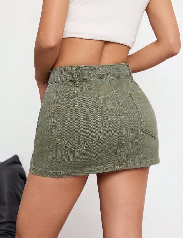 Fusta SHEIN, verde
