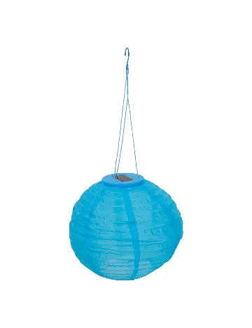 Lampion solar, albastru