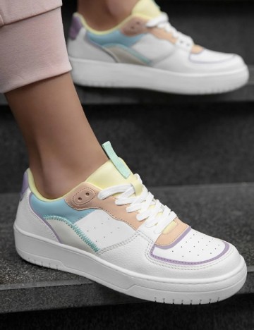Adidasi DARK SEER, alb