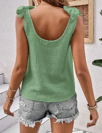 Top SHEIN, verde
