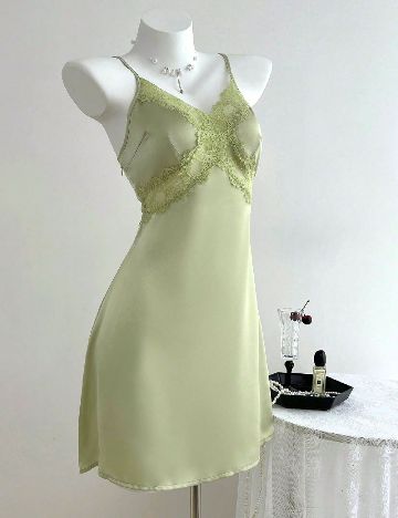 Rochie de noapte SHEIN, verde