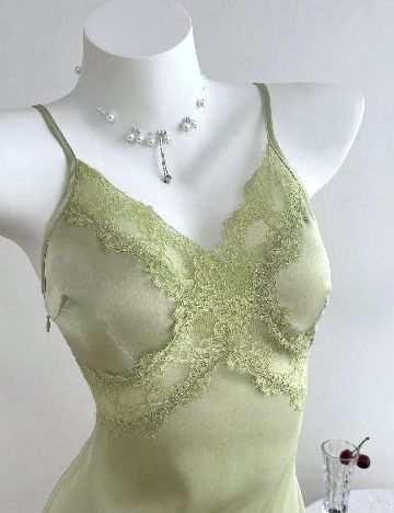 Rochie de noapte SHEIN, verde