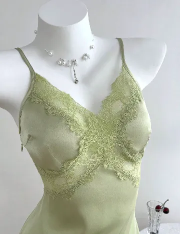 Rochie de noapte SHEIN, verde