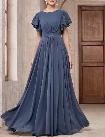 Rochie lunga SHEIN, albastru