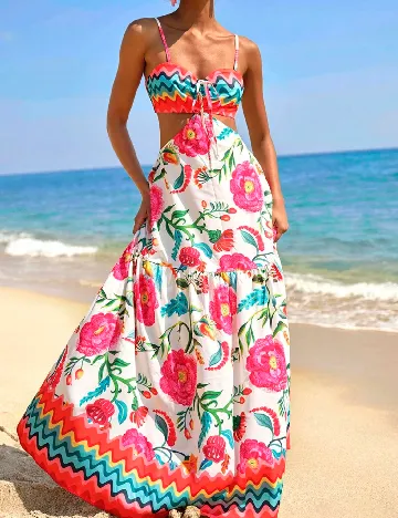 Rochie lunga SHEIN, mix culori