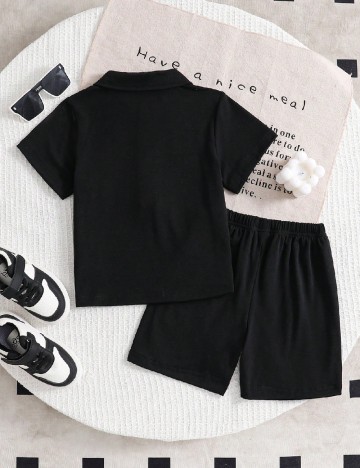Compleu Shein Kids, negru
