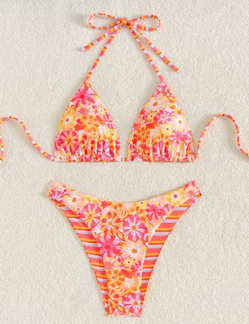 Costum de baie SHEIN, mix culori