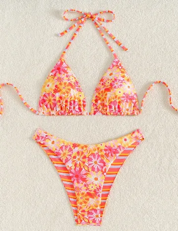 Costum de baie SHEIN, mix culori